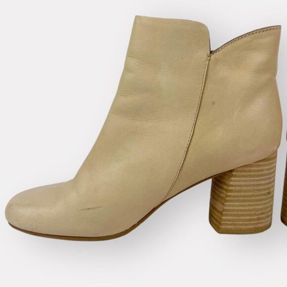 See By Chloe Louise Medium Leather Ankle Bootie Size 36.5 - Picture 8 of 14